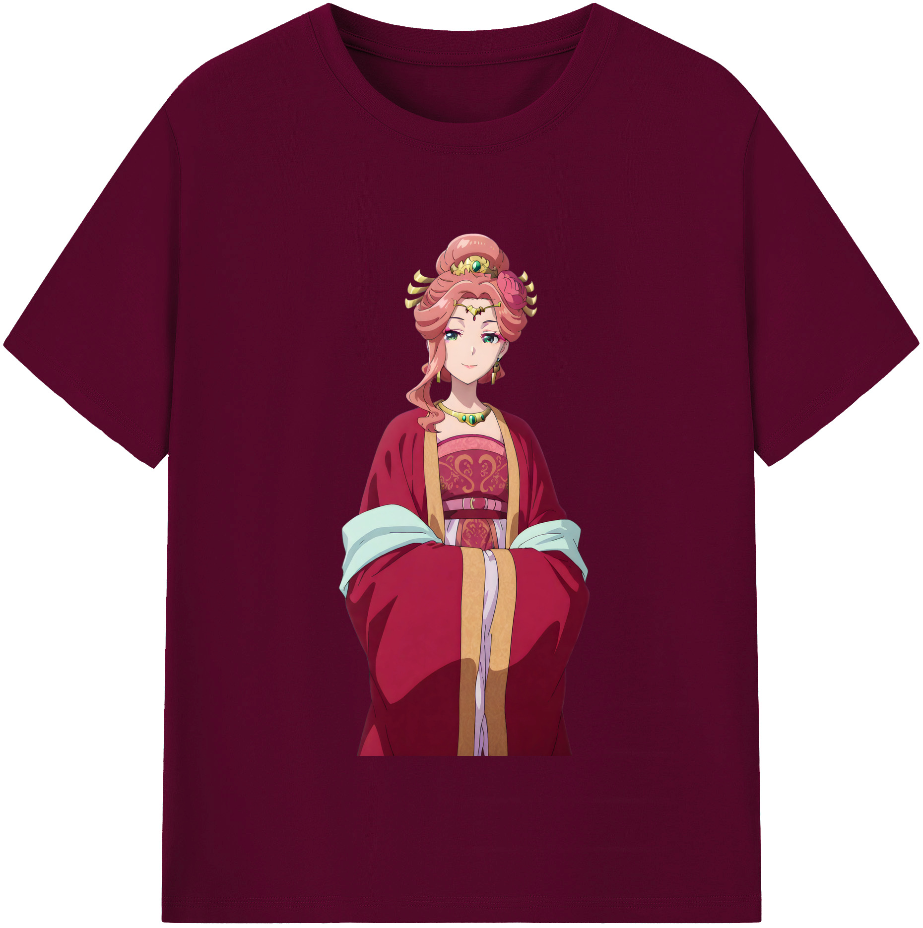 （画像用） 薬屋のひとりごと The Apothecary Diaries レディースカジュアルプリントTシャツ（綿100％）
